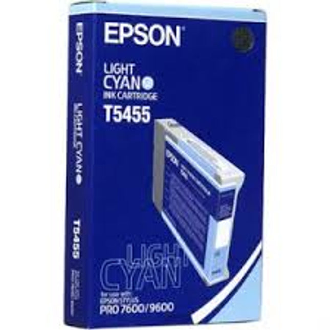 Original Epson T545500 Light Cyan Ink Cartridge