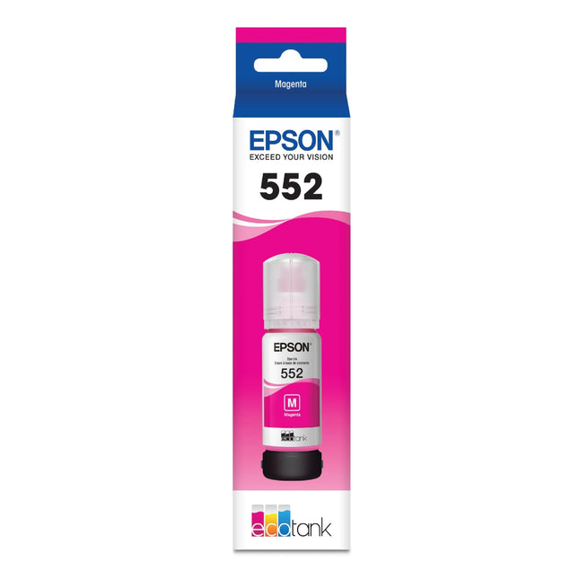 Epson T552 Ultra High-Yield Magenta Ink Bottle, T552320-S