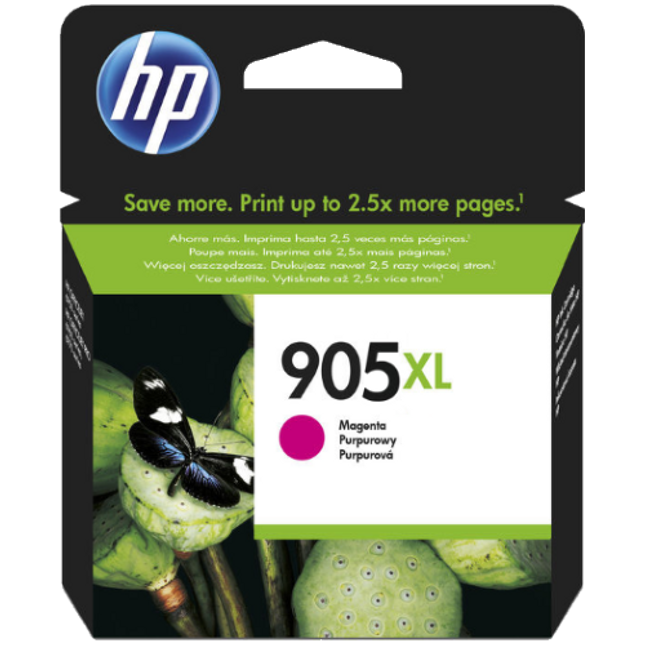 Original HP 905XL (T6M09AA) High Yield Magenta Ink Cartridge
