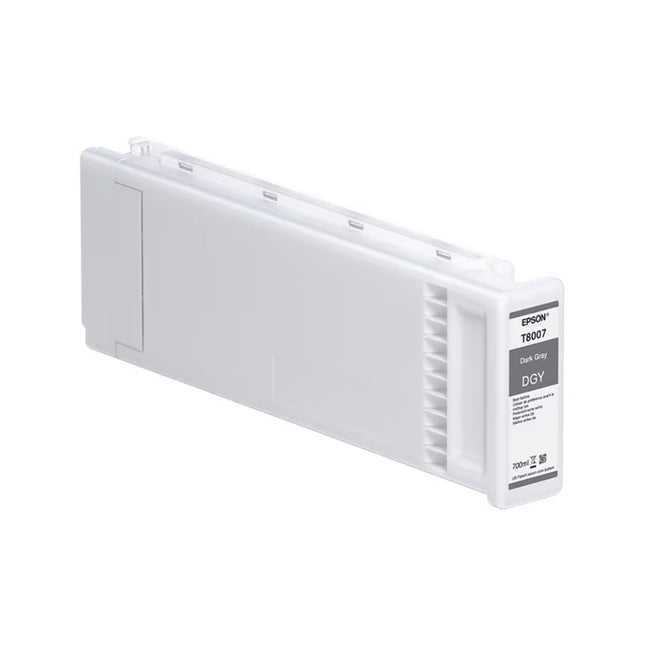 Original Epson T8007 High-Yield Dark Grey Inkjet Cartridge, C13T800700