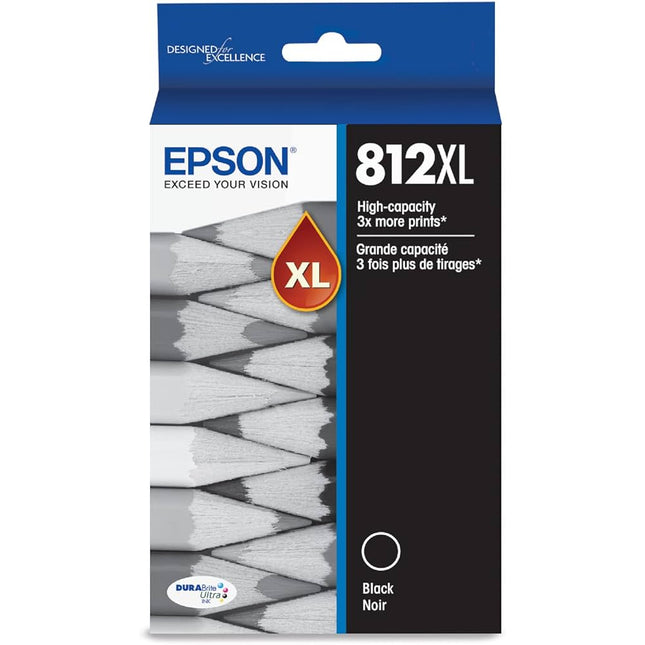 Epson 812XL High Yield Black Ink Cartridge