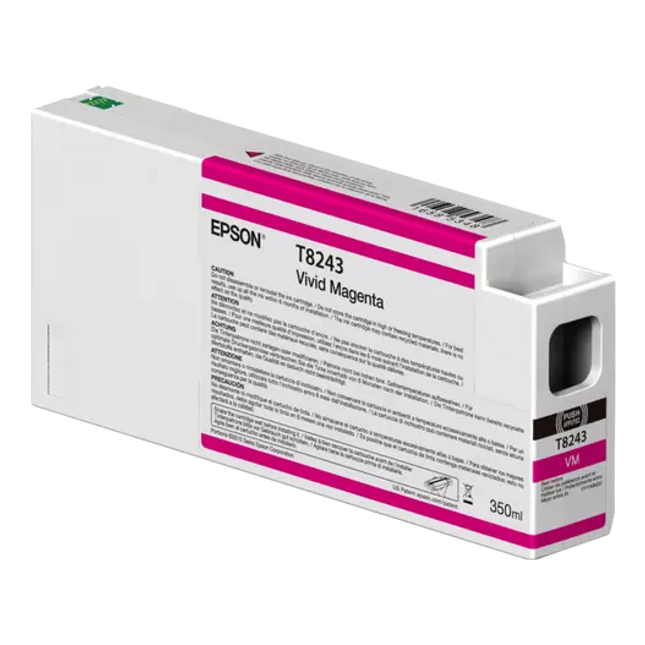 Genuine Epson 824 Magenta Ink Cartridge, T824300
