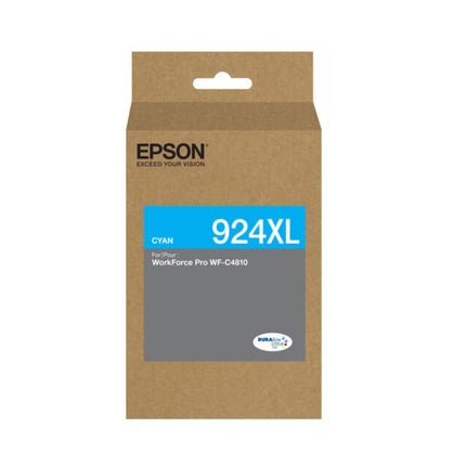 Original Epson T924XL High Yield Cyan Ink Cartridge, T924XL220