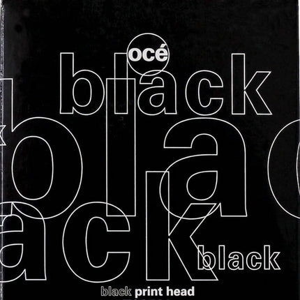 Genuine Oce TCS300/TCS500 Black Printhead Ink Cartridge, 1060016924