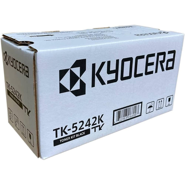 Original Kyocera TK-5242K Standard Yield Black Toner Cartridge