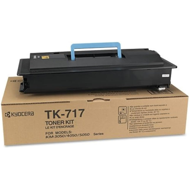 Original Kyocera TK-717 Standard Yield Black Toner Cartridge