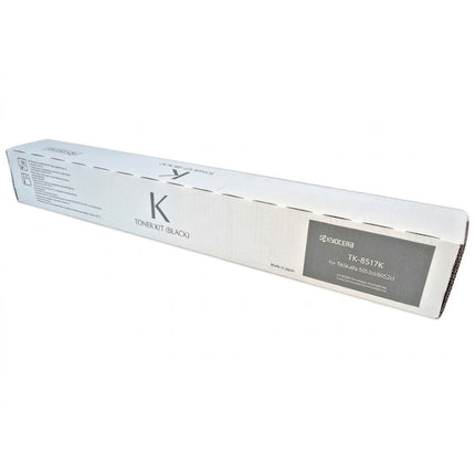 Original Kyocera TK-8517K Standard Yield Black Toner Cartridge, 1T02ND0CS0
