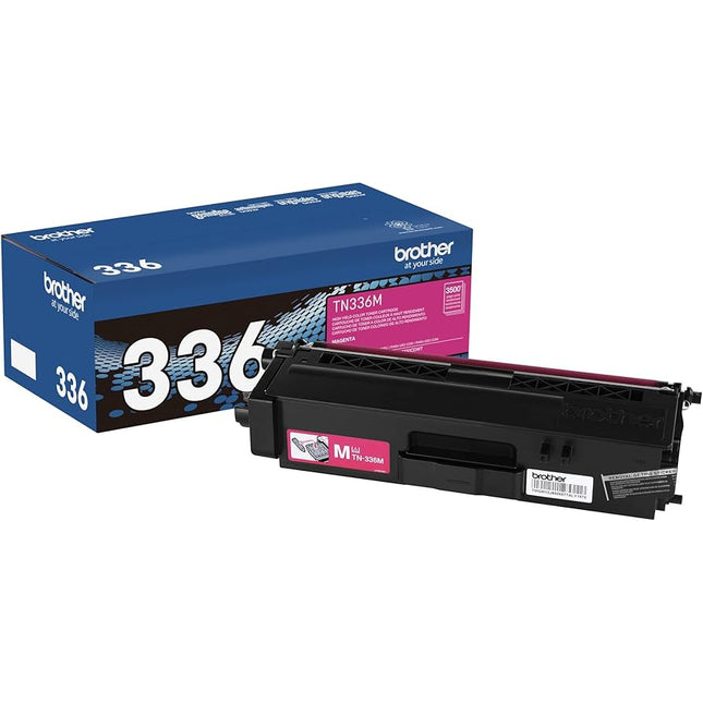 Brother TN-336M Magenta High-Yield Toner Cartridge