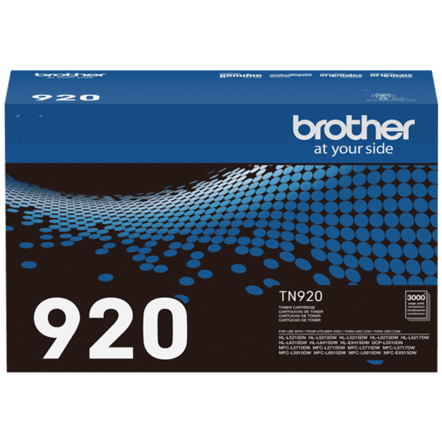 Original Brother TN-920 Standard Yield Black Toner Cartridge