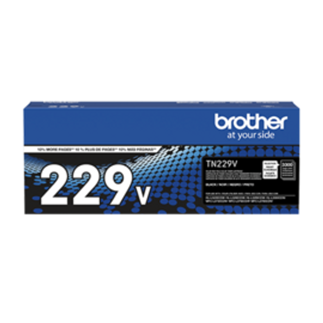 Original Brother TN-229V High Yield Black Toner Cartridge,TN229BK