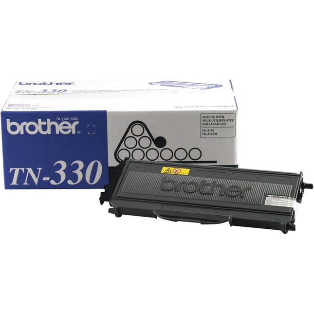 Brother Standard-Yield Black Laser Toner Cartridge, TN330