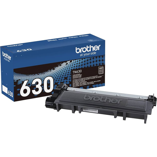 Brother Standard-Yield Black Laser Toner Cartridge, TN630