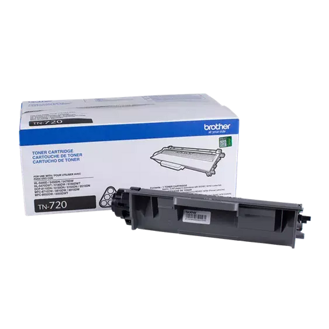Brother TN720 Black Laser Toner Cartridge
