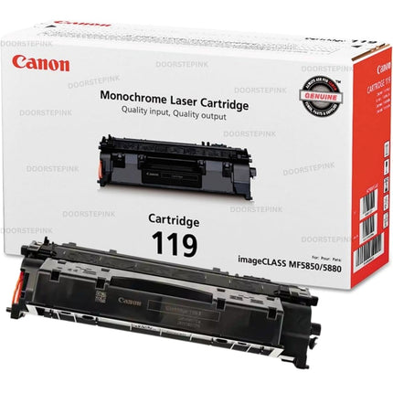 Genuine Canon 119 High-Yield Black Toner Cartridge, 3480B001 