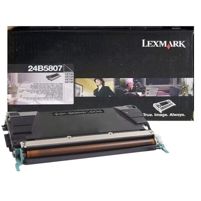 Genuine Lexmark 24B5807 Black High Yield Toner Cartridge