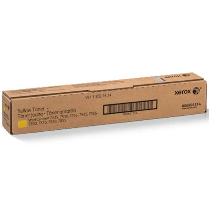 Genuine Xerox 006R01514 Standard Yield Yellow Toner Cartridge