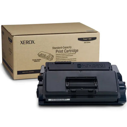 Geunine Xerox 106R01370 Standard Yield Black Toner Cartridge