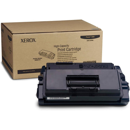 Genuine Xerox Phaser 3600 High-Yield Black Laser Toner Cartridge, 106R01371