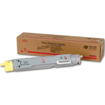 Genuine Xerox Phaser 6250 Standard-Yield Yellow Toner Cartridge, 106R00670