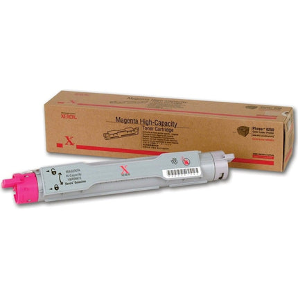 Genuine Xerox Phaser 6250 High-Yield Black Toner Cartridge, 106R00675