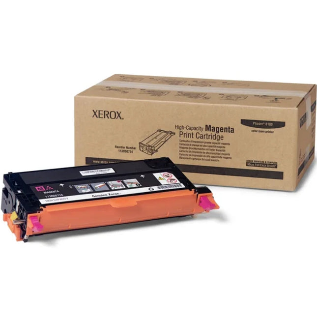 Xerox Phaser 6180 (113R00724) Magenta Standard Yield Toner Cartridge