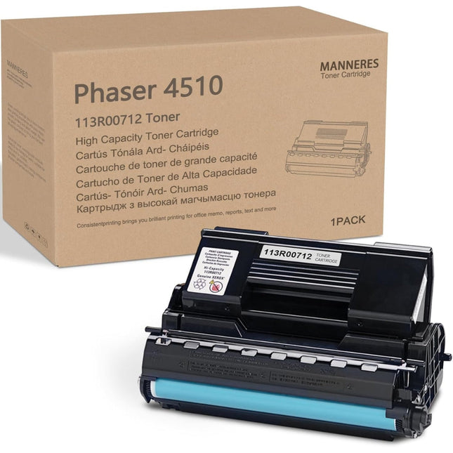 Xerox Phaser 4510 Black LaserJet Toner Cartridge, 113R00712