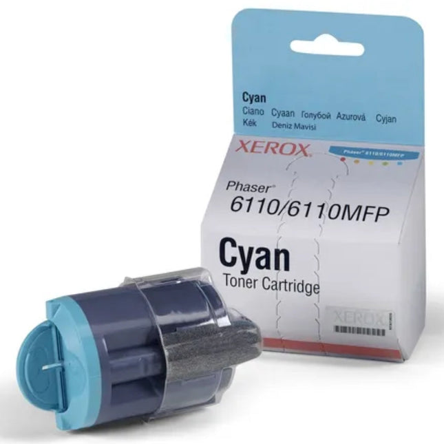 Xerox Phaser 6110 Cyan Standard Capacity Toner Cartridge - 106R01271