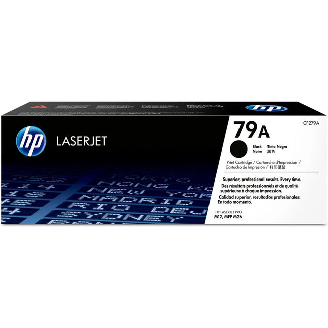 Original HP 79A Standard Yield Black Toner Cartridge, CF279A