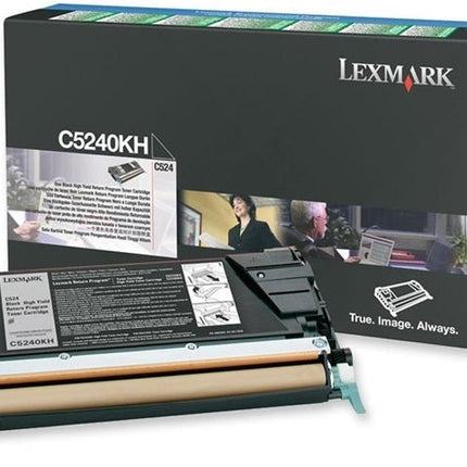 Original Lexmark C5240KH High Yield Black Toner Cartrridge