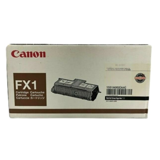 Original Canon FX-1 Black Laser Toner Cartridge, 1551A002