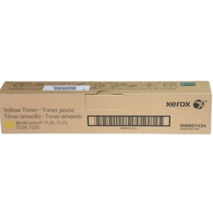 Genuine Xerox Work Centre 7120,7125,7220 Standard Yield Yellow Toner Cartridge, 006R01454
