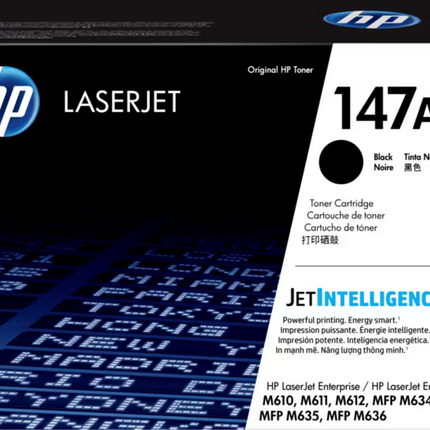 Original HP 147A Standard Yield Black Toner Cartridge, W1470A