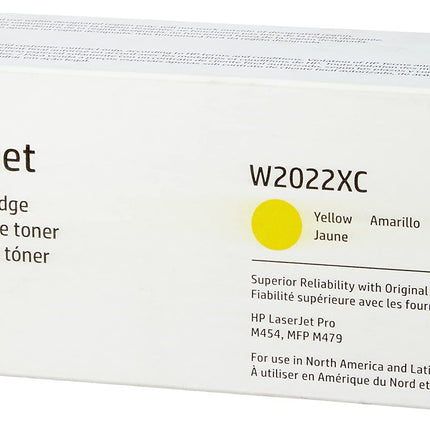 Original HP W2022XC High Yield Yellow Toner Cartridge