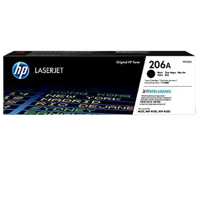 Original HP 206A Standard Yield Black Toner Cartridge, W2110ACTA