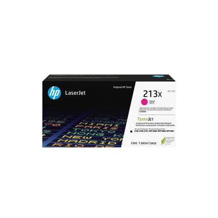 Original HP 213X High Yield Magenta Toner Cartridge, W2133X