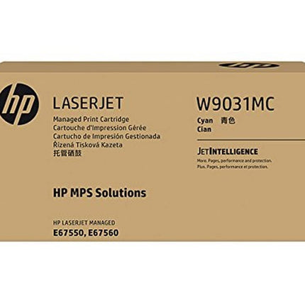 Original HP W9031MC Cyan High Yield Toner Cartridge