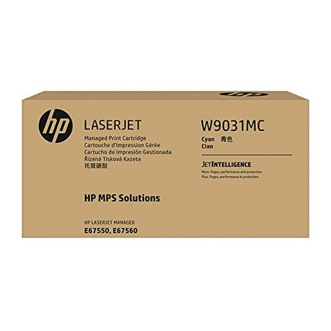 Original HP W9031MC Cyan High Yield Toner Cartridge
