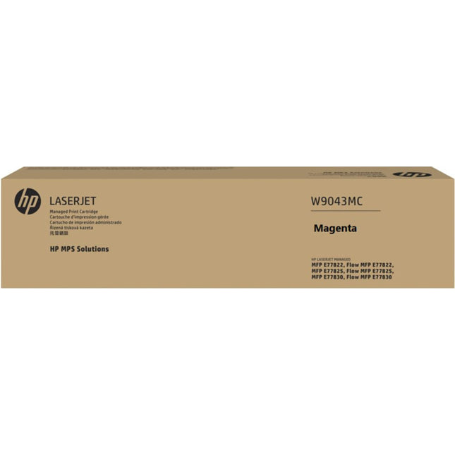 Genuine HP W9043MC High-Yield Magenta LaserJet Toner Cartridge