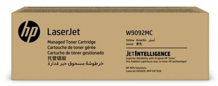 Genuine HP W9092MC High Yield Yellow Toner Cartridge