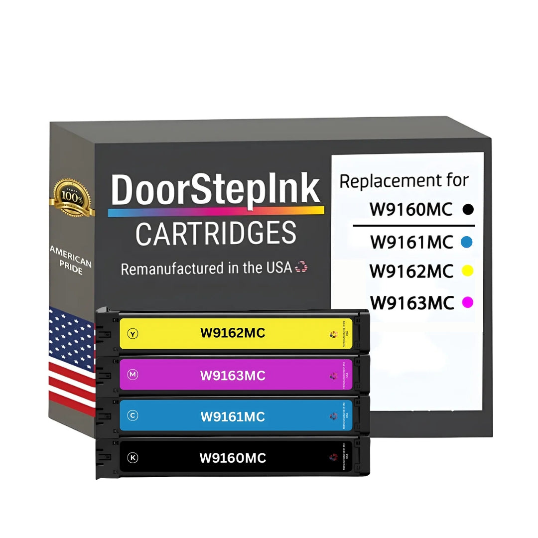 RW シュリンクス カード 11200 DoorStepInk Brand for HP W9160MC, W9161MC, W9162MC, W9163MC, Color Las