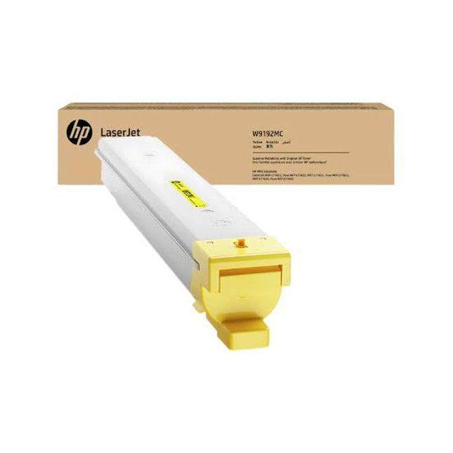 Original HP W9192MC High Yield Yellow Toner Cartridge