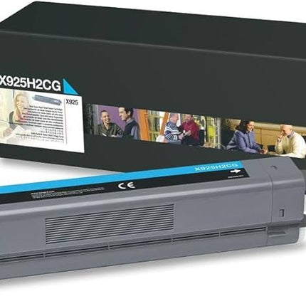 Genuine Lexmark X925H2CG High Yield Cyan Toner Cartridge