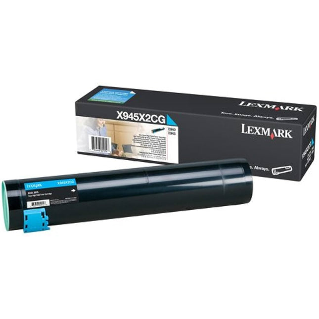 Genuine Lexmark X945X2CG High Yield Cyan Toner Cartridge