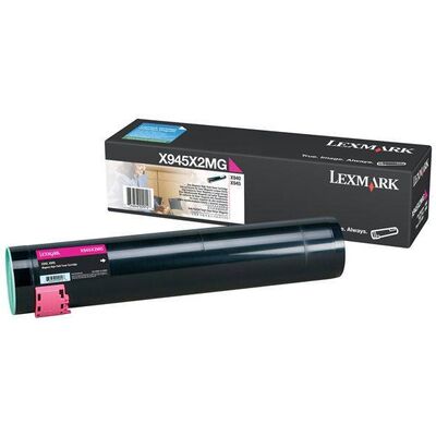 Genuine Lexmark X945X2MG High Yield Magenta Toner Cartridge