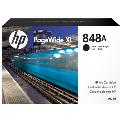 HP 848A 400-ml (F9J82A) Black PageWide XL Ink Cartridge