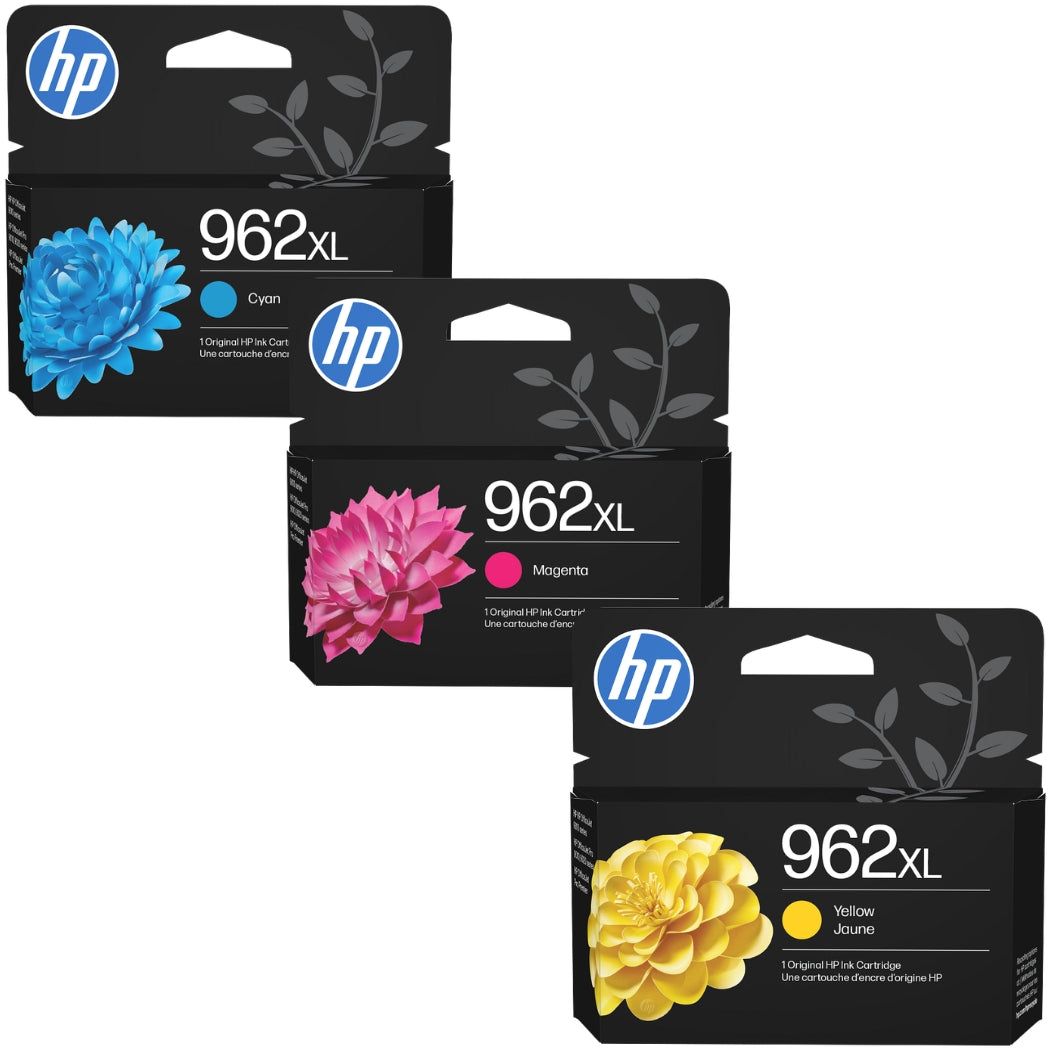 627 Hp Ink Original HP 962XL Cyan, Magenta, Yellow Ink Cartridge