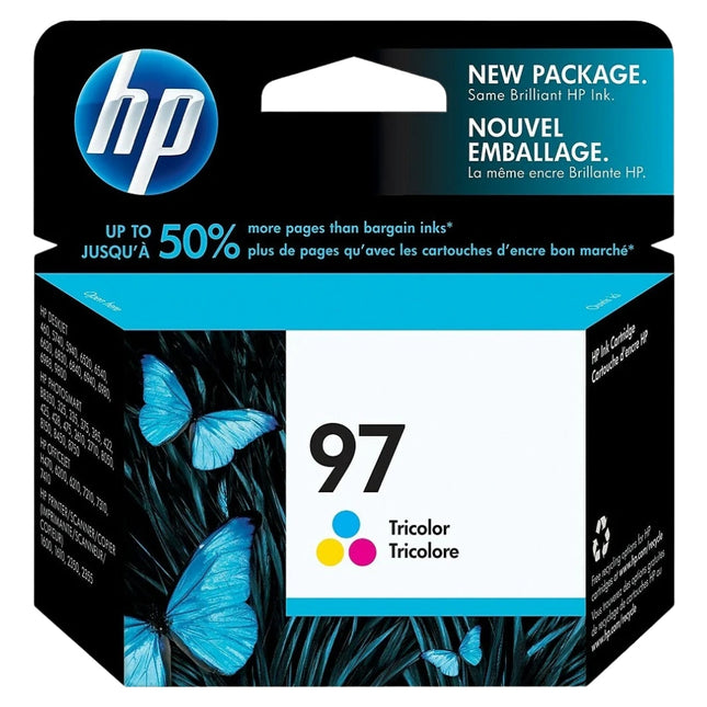 Original HP 97 (C9363WN) Color Ink Cartridges