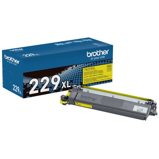 Original Brother TN-229XL High Yield Yellow Toner Cartridge