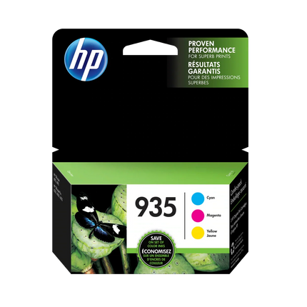 Original HP 935 Cyan, Magenta, Yellow Ink Cartridges-3 Pack, , N9H65FN#140