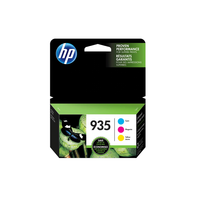 Original HP 935 Cyan, Magenta, Yellow Ink Cartridges-3 Pack, , N9H65FN#140